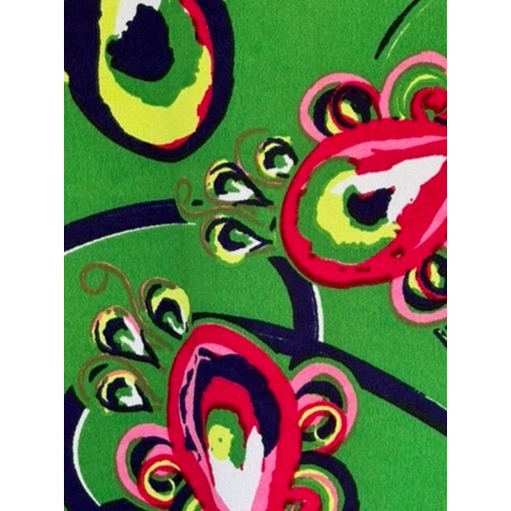 Buckhead Betties Peacock Shift Dress-Size XL - Picture 7 of 7
